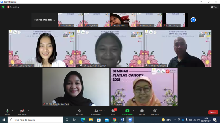 Di Balik Kesuksesan Seminar Nasional OMPT Canopy UI 2022