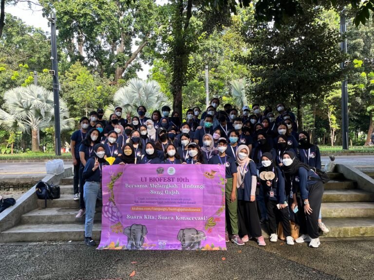 Konservasi Gajah bersama UI Biofest 10th